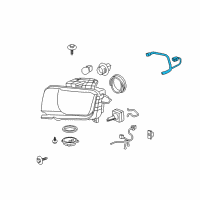 OEM 2011 Chevrolet Camaro Harness Diagram - 20942040