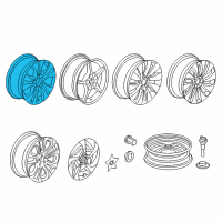 OEM 2014 Honda Accord Disk, Aluminum Wheel (16X7J) (Enkei) Diagram - 42700-T2A-A71