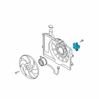 OEM 2022 Hyundai Kona Resistor Diagram - 25385-4L000