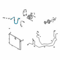 OEM 2000 Lexus RX300 Hose, Discharge Diagram - 88711-48010