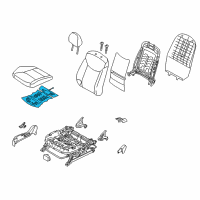 OEM 2013 Hyundai Elantra Coupe Heater-Front Seat Cushion Driver Diagram - 88190-3X100