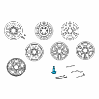 OEM 2002 Toyota 4Runner Jack Assembly Diagram - 09111-60075