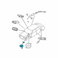 OEM 2007 Chrysler 300 CLKSPRING-Steering Column Control Mod Diagram - 5135965AC