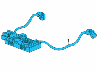 OEM 2021 Chevrolet Corvette Antitheft Module Diagram - 23271609