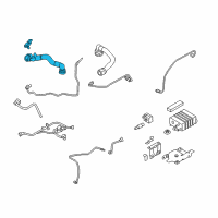 OEM 2020 Ford EcoSport Tube Assembly Diagram - F1FZ-6758-G