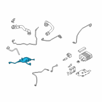 OEM 2021 Ford EcoSport Tube Diagram - GN1Z-9B033-E