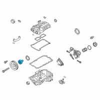 OEM 2016 BMW 320i Hub Diagram - 11-23-7-597-421