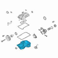 OEM 2013 BMW 528i Oil Pan Diagram - 11-13-7-618-512