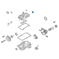 OEM 2014 BMW 320i Shaft Seal Diagram - 11-12-7-507-217