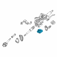 OEM Module Asm-Steering Column Lock Control Diagram - 23484342