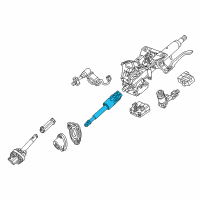 OEM 2018 Cadillac ATS Upper Shaft Diagram - 84246538