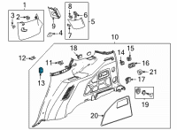 OEM 2018 GMC Yukon XL Seat Switch Diagram - 84721606