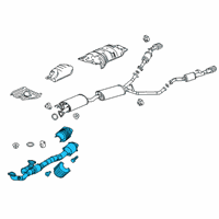 OEM 2021 Honda Passport CONVERTER Diagram - 18150-RLV-A50