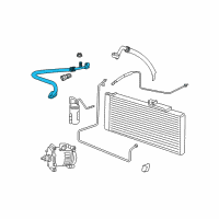 OEM 2007 Dodge Ram 1500 A/C DISCHARGE Diagram - 55057045AH