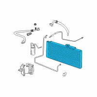 OEM 2009 Dodge Ram 2500 CONDENSER-Air Conditioning Diagram - 5072993AC