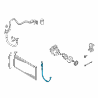 OEM 2010 Kia Optima Discharge Hose Diagram - 977622G101
