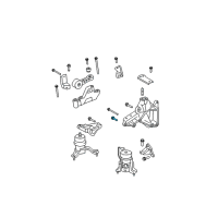 OEM 2016 Toyota Camry Mount Bolt Diagram - 90105-A0033