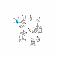 OEM 2015 Lexus ES350 Stay, Engine Mounting, NO.3 RH Diagram - 12331-0P020