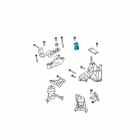 OEM 2010 Lexus ES350 Stay, Engine Mounting Diagram - 12327-0P020