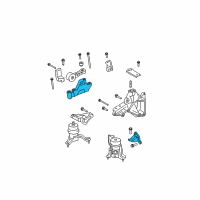 OEM 2012 Lexus ES350 Bracket, Engine Mounting, Front(For Transverse Engine) Diagram - 12311-31080
