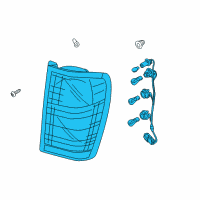 OEM Hyundai Entourage Lamp Assembly-Rear Combination, LH Diagram - 92401-4J000