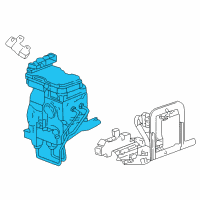 OEM 2004 Dodge Dakota Abs Control Module Diagram - 52010227AE