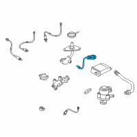 OEM 2000 Nissan Maxima EGR Temperature Sensor Diagram - 14730-2Y900