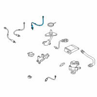 OEM 2001 Infiniti I30 Oxygen Sensor Diagram - 226A1-4L715