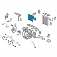 OEM 2020 Honda Insight Set, Core Heater S Diagram - 79119-TBA-A11