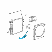 OEM 2005 Ford Ranger Lower Hose Diagram - JL5Z-8286-B