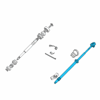 OEM 2003 BMW Z8 Steering Shaft Diagram - 32-31-1-096-442