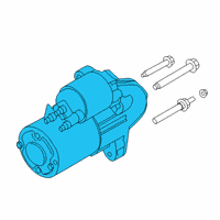 OEM 2020 Ford Fusion Starter Diagram - CJ5Z-11002-B