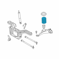 OEM 2006 Ford Escape Spring Diagram - 5M6Z-5560-AA