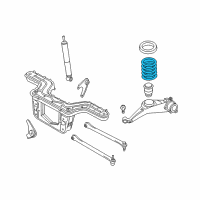 OEM 2006 Mercury Mariner Spring Diagram - 5M6Z-5560-AA