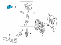 OEM 2019 Chevrolet Spark VALVE ASM-CM/SHF POSN ACTR SOL Diagram - 12701385