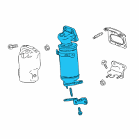 OEM 2019 Chevrolet Spark Exhaust Manifold Diagram - 12675956