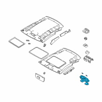 OEM 2003 Dodge Stratus Lamp-Dome Diagram - MR641651