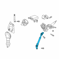 OEM 2015 Scion tC Lower Shaft Diagram - 45260-21061