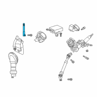 OEM 2015 Scion tC Intermed Shaft Diagram - 45221-21010