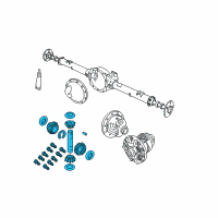 OEM Ram Gear Kit-Center Differential Diagram - 4798912AF