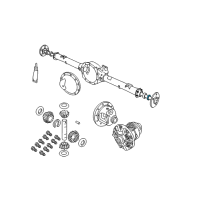 OEM Ram Seal-Axle Drive Shaft Diagram - 52111198AB