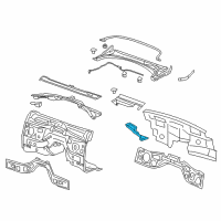 OEM Cadillac Insulator Diagram - 22935847