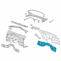 OEM Cadillac ATS Insulator Diagram - 22915870