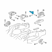 OEM 2012 Chevrolet Captiva Sport Mount Brace Diagram - 12620487