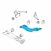 OEM 2003 BMW 525i Gearbox Support Diagram - 22-32-1-092-477