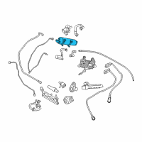 OEM 2020 BMW i8 Activated Charcoal Filter Diagram - 16-13-7-339-205