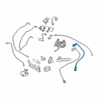 OEM 2019 BMW i8 Oxygen Sensor Front Diagram - 11-78-8-617-029