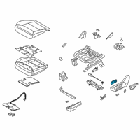 OEM 2020 Ford Explorer Seat Switch Diagram - LB5Z-14A701-AB