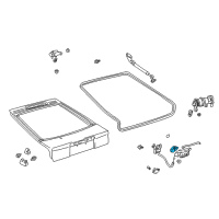 OEM 2002 Toyota Celica Actuator Diagram - 69150-20010