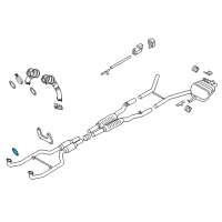 OEM BMW 550i GT Gasket Ring Diagram - 18-30-7-577-959
